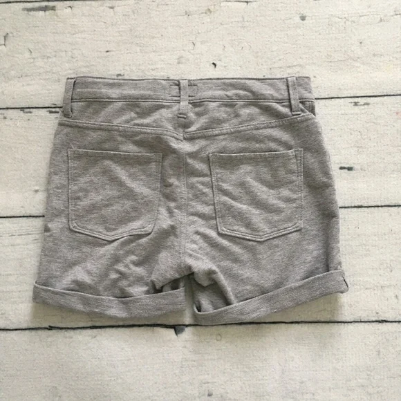 Old Navy GAP grey gray shorts summer XL 14 kids used girls - Picture 2 of 3
